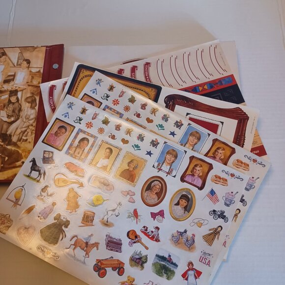 American Girl Bundle - Memory Book and 2004 Deluxe Sticker Sheet - Picture 7 of 9
